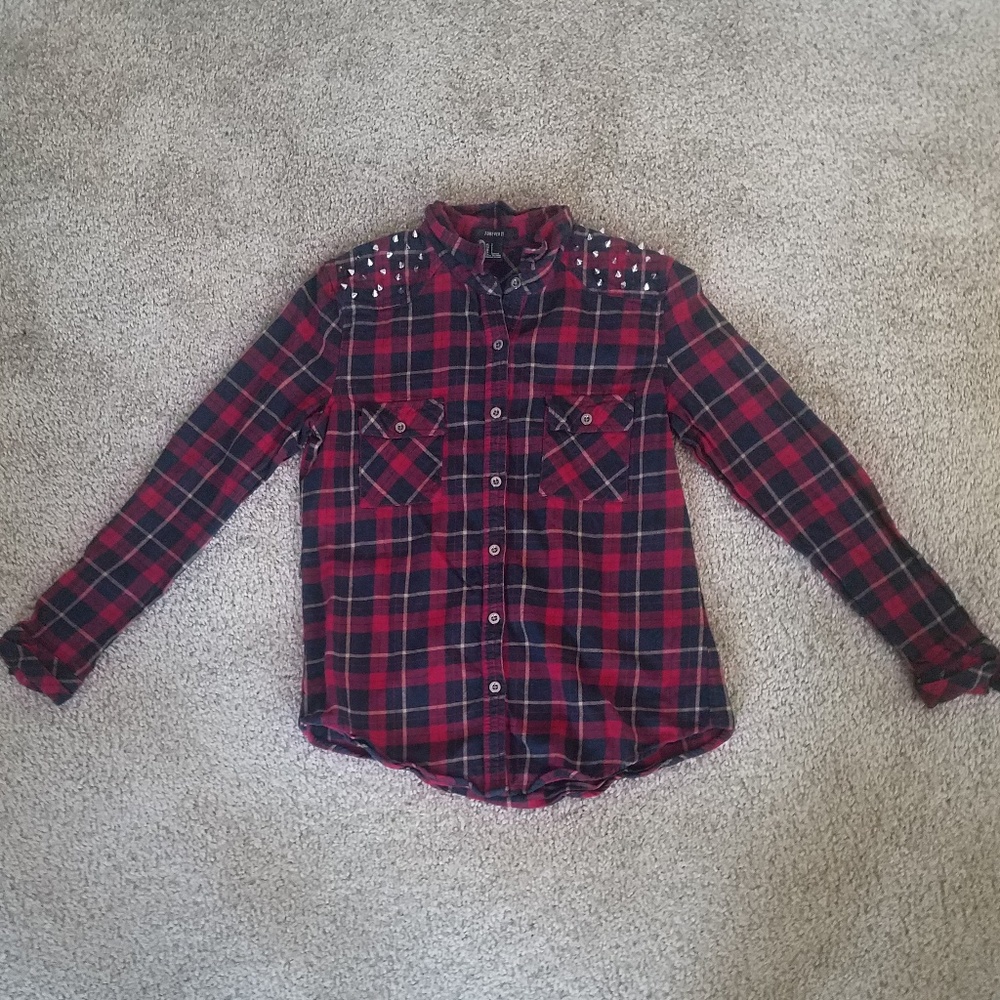 Flannel shirt forever 21